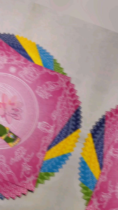 万宝堂悔悟莲5色大悲咒大悲忏莲花纸20cm双面 100张敬神献佛祭祀超度中元祈福莲花纸折纸手工非遗文化中元节清明节寒衣节佛教道教民俗传统纸张细腻印刷清晰耐折不伤手 LOTUS PAPER ORIGAMI JOSS PAPER