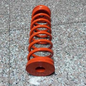 สปริงหางไถ ฟอร์ด ขนาดจัมโบ้ มีบ่าซีล ลวดปอนด์ขนาด 11มิล ยาวทั้งตัว 1ฟู สีส้ม