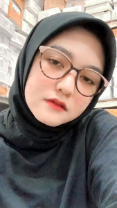 Kacamata Cat Eye Lensa CRMC Photocromic Minus Plus Cylinder Progresif Anti Radiasi free Box Lap dan Cairan Pembersih