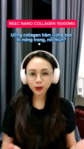 (Hàng mới) Nước uống Nano Collagen hàm lượng 15000mg (30 lọ/ hộp)
