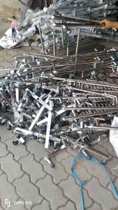 Sào phơi đôi inox ko khoencó bánh xe