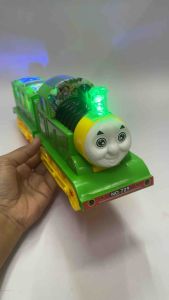 รถไฟของเล่น รถไฟใส่ถ่าน รถไฟโทมัส วิ่งชนถอย มีเสียง มีไฟรอบขบวน แถมถ่านฟรี