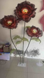 standing bunga giant flower motif bunga Peony dekorasi pelaminan 3 cabang kombinasi 3 ukuran Bunga / giant flower photogrgraphi / bunga hias