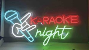 ป้ายไฟ ป้ายไฟร้าน ป้ายไฟตัวอักษร ป้ายไฟวิ่ง ป้ายไฟled ป้ายไฟตกแต่งผนัง ป้ายไฟKARAOKE Night