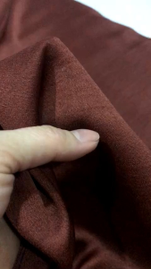 vải lụa tằm ướt loại 1 màu nâu đậm _( khổ 1m5) dày mềm rũ co dãn may đầm váy áo dài vv thời trang