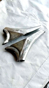 Penguat Rangka CB / Manisan Suduta Siku Rangka CB Totoan Model (3in1 PANJANG) 1Set