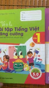 combo 4 q vở ôli bài tập tăng cường toán tiếng việt lớp 1( bôk sách kết nôi)