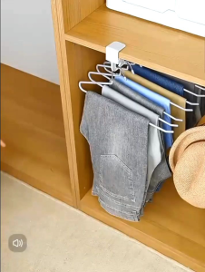 OHHDEER Pull Out Clothes Hanger Rod Adhesive Clothing Rail Hanger Rack Bar Load Bearing Telescopic Closet Rail 抽拉式裤架