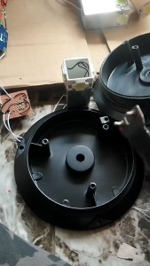 tapak rotari atau dudukan lampu Rotari ( alumunium dan plastik )