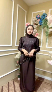 Kurung Melayu Diandra Terbaru Tanpa Hijab - Maxmara Premium & Roberto Cavalli Premium