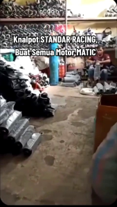 Knalpot Standar Racing Original WRK Racing Project Buat VARIO BEAT NMAX AEROX SCOOPY GENIO MIO LEXI DLL