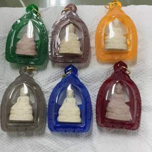 รูปเหมือนเนื้อผงไต้ฮงโจวซือกง(ไต้ฮงกง) ปี 2533 ครบ 80 ปี มูลนิธิปอเต็กตึ๊ง พิธีใหญ่ วัดบวรนิเวศฯ หลวงพ่อเกษม เสก