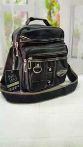 Tas selempang pria kanvas tas kanvas pria import BOXIN