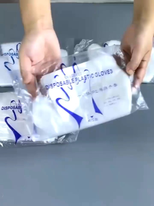 คูปองลดค่าส่ง 🚚 [แพ็ค 100 ชิ้น/ห่อ] ถุงมือพลาสติก, กันสกปรก, กันเชื้อโรค, หยิบอาหาร, สามารถแบบบาง สัมผัสจอได้, สวมกระชับ 🤲🏻