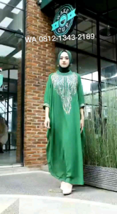 iragading - Kaftan kondangan kekinian ceruty full payet / kaftan lebaran terbaru muslim mewah calista