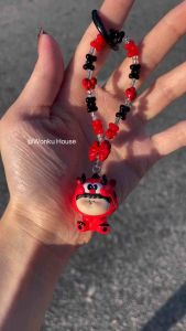 Rantai Telefon Buatan Tangan Pop Bean Tulen /Authentic Pop Bean Handmade Phone Chain Pendant Rantai Telefon Buatan Tangan Pop Bean Tulen - Amlls/Repolar/Lilios