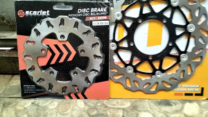 Piringan Disc Cakram Set Depan Belakang PNP Motor Vixion Old New 2012/2018 PNP Depan Baut 5 Belakang Baut 5 Pnp