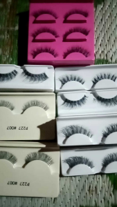 Bulu Mata Palsu 3D: Isi 2 Pcs & Lem 2ml