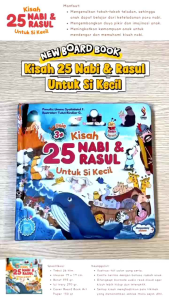 Kisah 25 Nabi & Rasul Untuk Si Kecil (Usia 3+): didesain full color dan sudah dilengkapi barcode mengenalkan anak tentang Kisah 25 nabi jadi lebih seru~ Buku Anak Winonabooks × Ranah