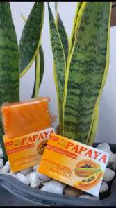 Sabun Pepaya Brightening soap 135gram 12pcs
