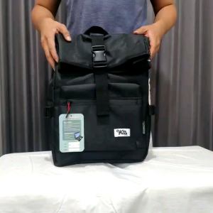 Tas Distro Roll Top Tas Sekolah Waterproof 089 Backpack Pria Ransel Laptop Waterproof Ransel Winner