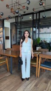 Celviana One Set / Lady Crush Set / Croptop Rampel Style