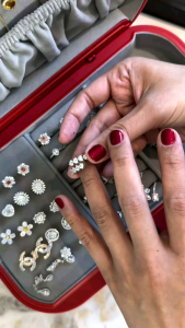 Jewelry Fingerprint Safety Box | 30 fingerprint IDs | 2 Divided Layers | Four AA Batteries | High Precision Fingerprint Recognition | Matte Cover | Jewelry Safety Box | Safety Box