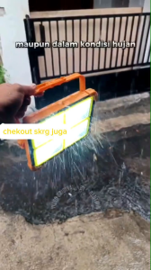 Lampu Solar Light Emergency Tenaga Surya Lampu Sorot Led Cahaya Super Terang Lampu Tenaga Surya Bisa Charger