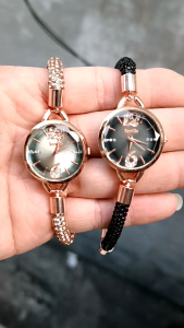 TERBARU - Jam Tangan Wanita Fashion Model Serut Jam Tangan Analog Kekinian Korean Style Jam Tangan Bisa Besar Kecil Model Super Simple Free Baterai Cadangan