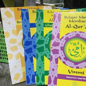 Ummi Jilid 1 Sampai 6 Lengkap Pra TK Prestasi Ghoroibul Tadwid Dasar