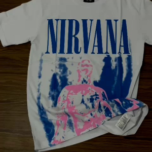 Kaos Nirvana SLIVER Text Back: Desain Unik & Berkualitas Tinggi