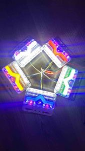 [1 Đôi] Đèn soi lốp đèn sườn nháy chữ V siêu đẹp