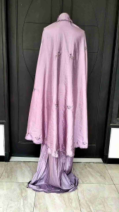 Mukena Setelan Bahan Adem Tidak Terawang Jumbo