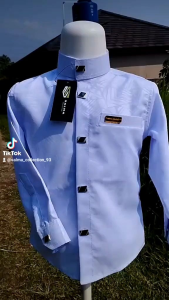 KEMEJA KOKO SULTAN ANAK USIA 1-12 TAHUN EMBOS PREMIUM MODEL TERBARU 2023 PUTIH