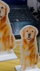 A&R Customized Pet Mini Standee – Personalized Desk Decoration / Pet Lover Gift / Dog & Cat Keepsake