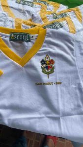 Official Item | KAB SCOUT T-Shirt for Scouting Uniform | Vneck | Type B