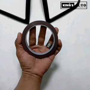 Cover Garnish Lampu Depan Daihatsu Sigra 2019 - 2024 Hitam Doff