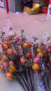 Cành lựu giả 1 cành 7 quả