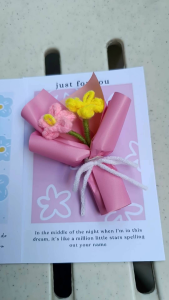 Mini Crochet Flower | wedding gift souvenir birthday giveaway