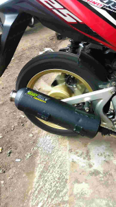Knalpot Standar Racing Vario Beat Scoopy Mio Aerox Pcx Nmax Moncong Shijiro Original BABYROXX Racing