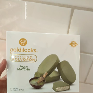 Goldilocks Premium Polvoron Royale Matcha 12 x 20g