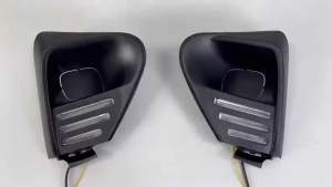 Honda City GN2 2023-2024 Facelift Model Front Bumper Fog Lamp Cover with DRL Day Light city accessories city DRL