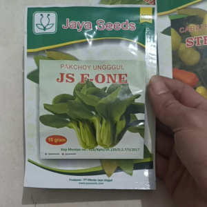 Isi 10 Gram 3000Biji Bibit PAKCOY UNGGUL JS ONE JAYA SEED Benih Pakchoy Setara Naura Panah Merah