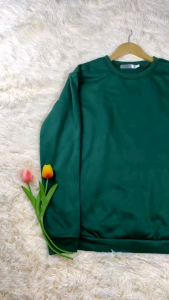 SWTS เสื้อแขนยาวสีเขียว กันหนาว