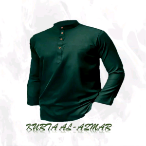 KURTA RAYA EKSKLUSIF LENGAN PANJANG SLIM FIT SWISS COTTON PEMBORONG & PERUNCIT
