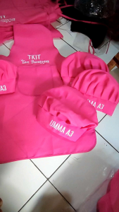 Topi Koki dan Celemek Anak: Set Koki Anak Topi Chef