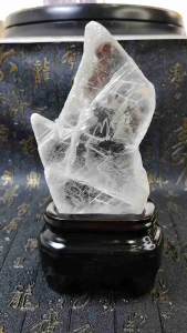 Natural High Grade Brazil Gypsum Selenite Crystal Ornament SLG30 #Selenite