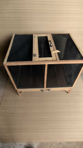 กรงสัตว์เลี้ยงทั่วไป แถมถาดรองฟรี กว้าง60 ซม. ยาว80 ซม. สูง70ซม.