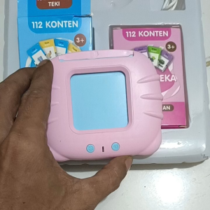 COD PROMO NO 988-5 MAINAN ANAK FLASH CARD BERSUARA 2BAHASA / MESIN TEKA TEKI / BAHASA INDONESIA DAN INGGRIS 2IN1