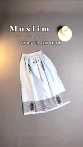 sarung wadimor size anak remaja batik terkini gus iqdam series SARUNG INSTAN ANAK USIA 2 - 12 Tahun